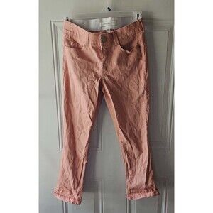 Vintage America Women's Peach Slim Straight Jeans Size 2/26 Mid Rise Stretch